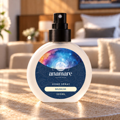 Home Spray Anamare 200 mL Baunilha, de perto
