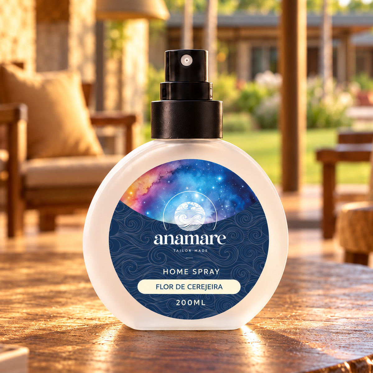 Home Spray Anamare 200 mL Flor de Cerejeira, de perto