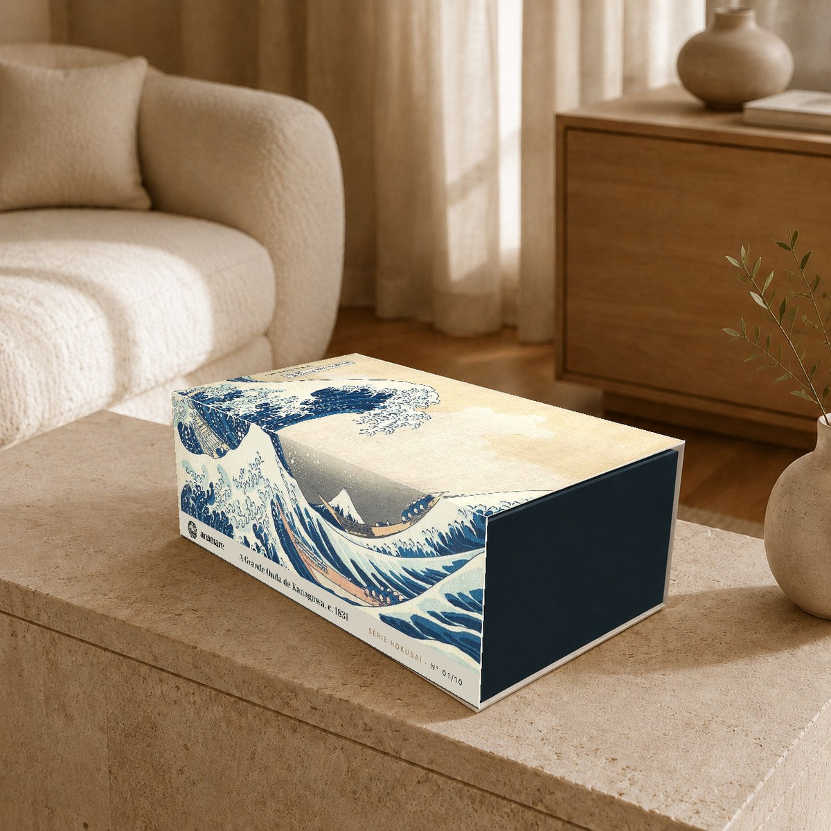 Monet e Hokusai, em caixa
