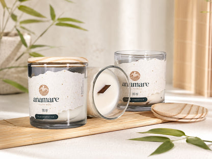 Vela Aromática | Bamboo | Très Grand