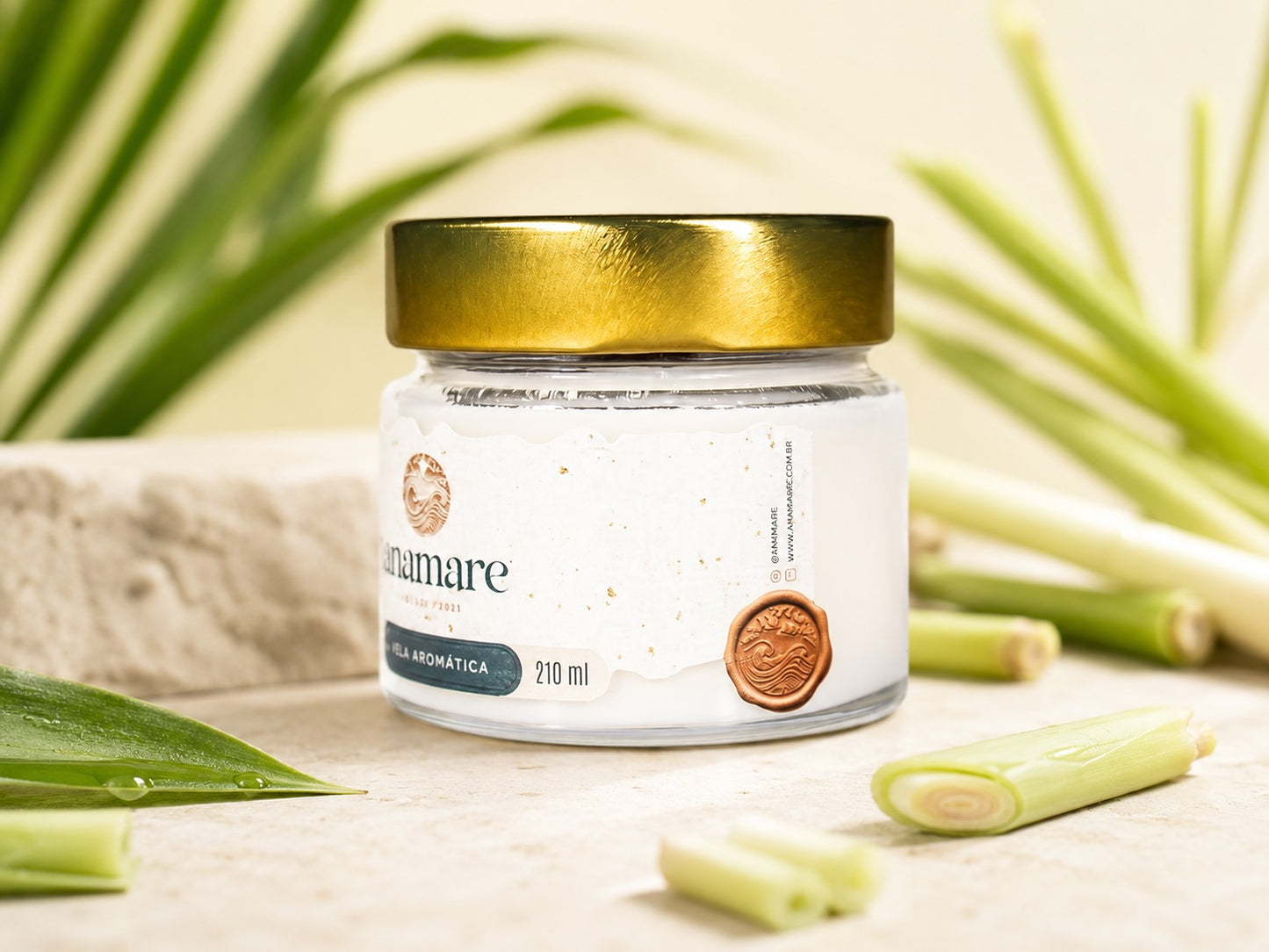 Vela Aromática | Capim Limão | Grand