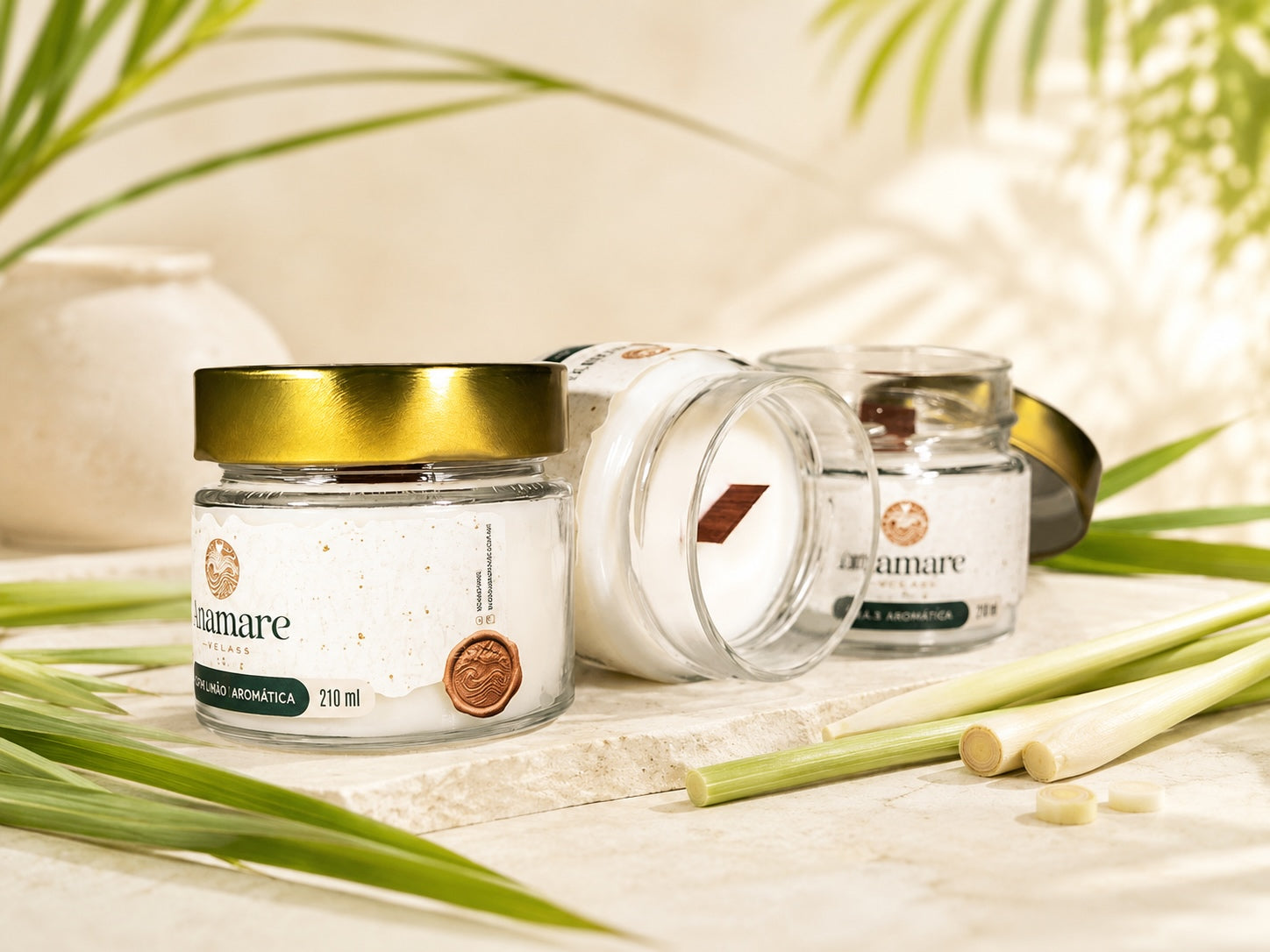 Vela Aromática | Capim Limão | Grand