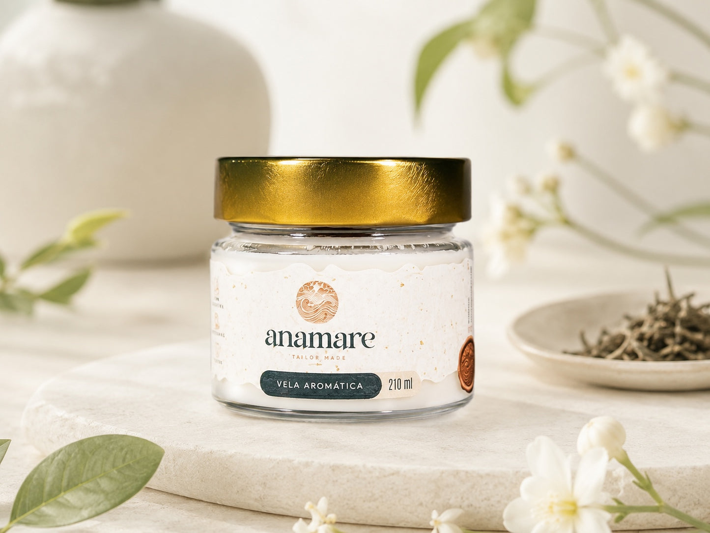 Vela Aromática | Chá Branco | Grand