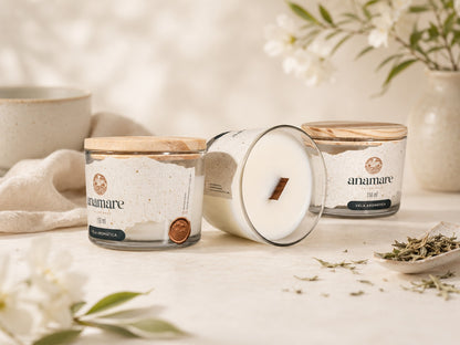 Vela Aromática | Chá Branco | Moyen