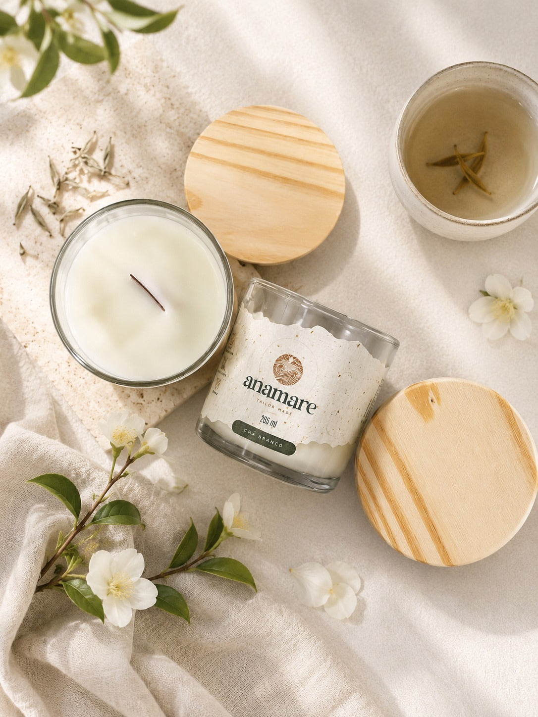 Vela Aromática | Chá Branco | Très Grand