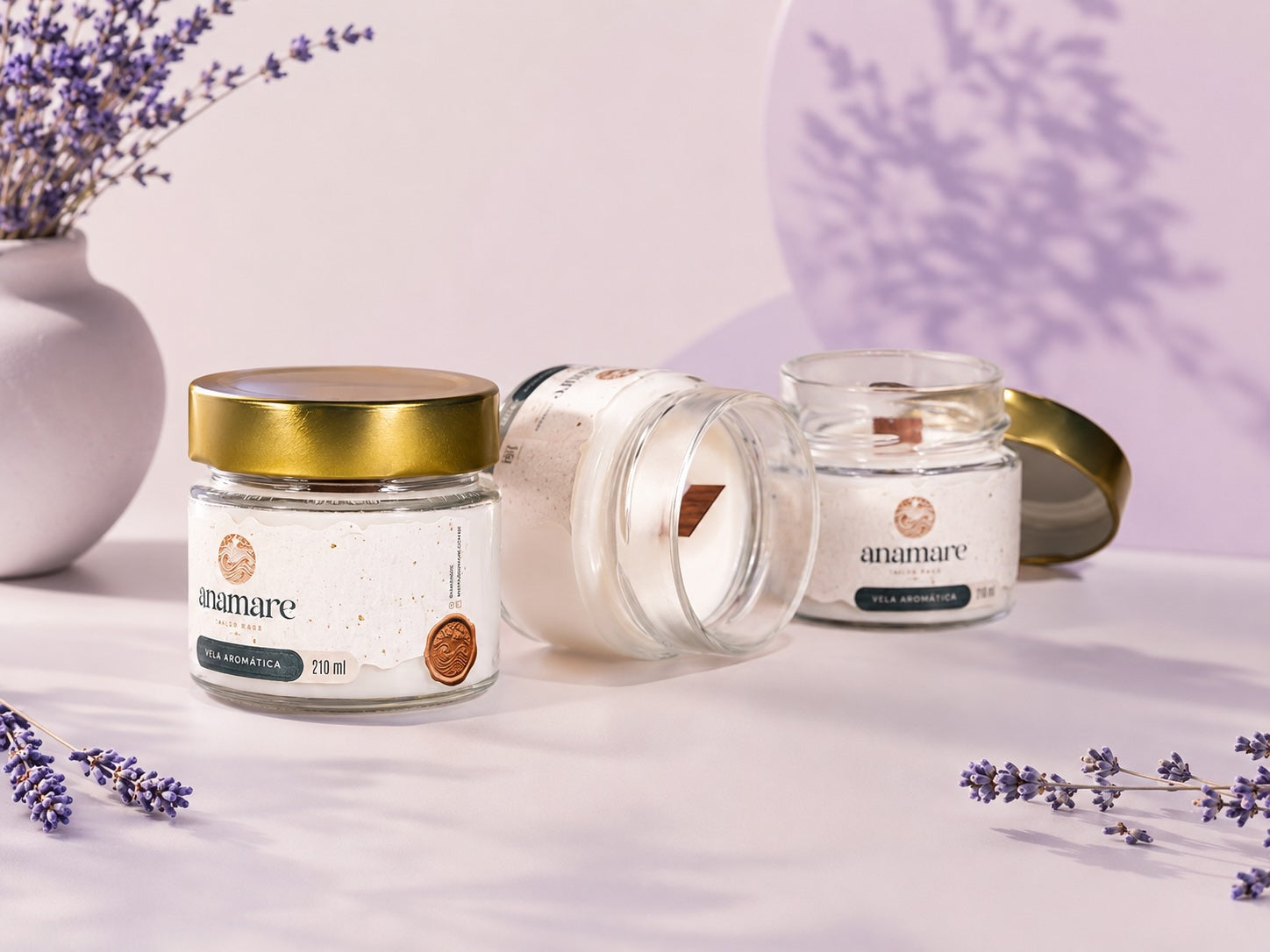 Vela Aromática | Lavande | Grand