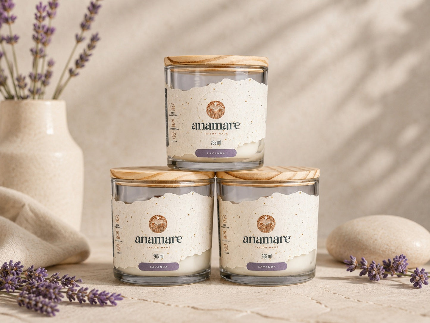 Vela Aromática | Lavande | Très Grand