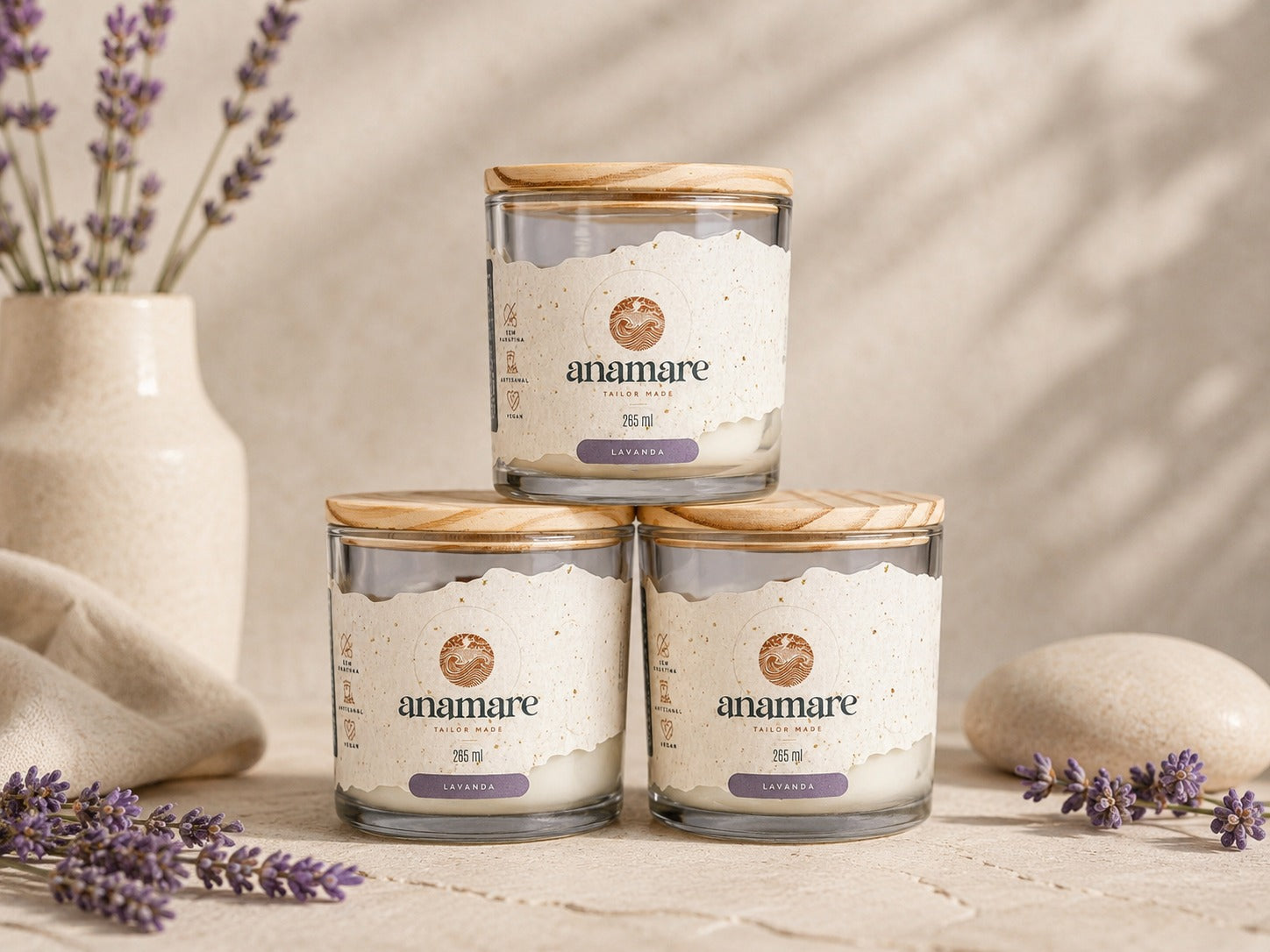 Vela Aromática | Lavande | Très Grand